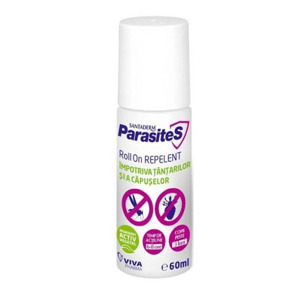 Roll-on repelent impotriva tantarilor si capuselor, 60 ml, Santaderm