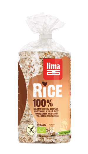 Rondele de orez expandat cu sare 100g (Lima)