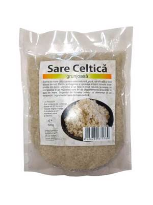 Sare celtica grunjoasa, 500g, Deco Italia