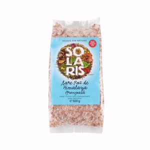 Sare roz de Himalaya grunjoasa x500g Solaris 