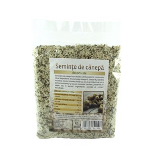 Seminte canepa decorticate x250g(Deco)