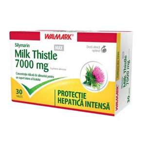 Silymarin Milk Thistle Max, 30 comprimate, Walmark