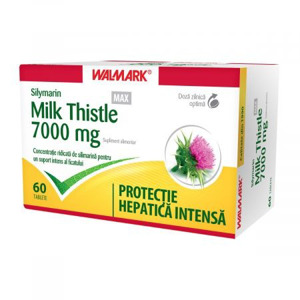 Silymarin Milk Thistle Max, 60 comprimate, Walmark
