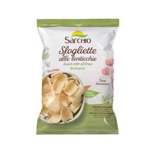 Snack cu linte ECO FG 50g (Sarchio)