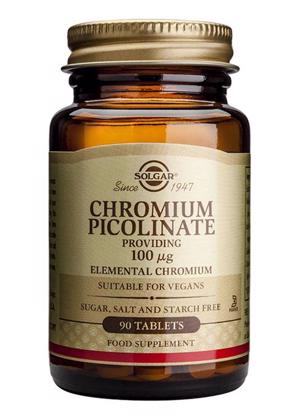 Solgar Chromium Picolinate 100mcg x90cps