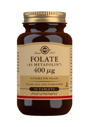 Solgar Folate 400mcg x50 tb