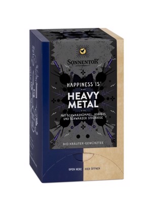 Sonnentor Ceai happines is - heavy metal ECO 18dz