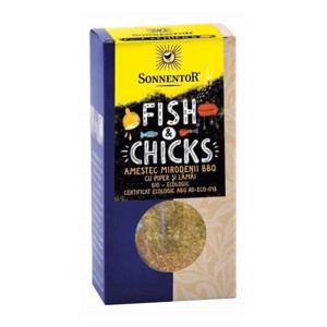 Sonnentor Condiment amestec BBQ fish&chicks ECO 55g