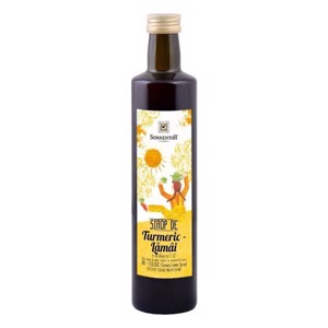 Sonnentor Sirop turmeric-lamai fara zahar BIO 500ml