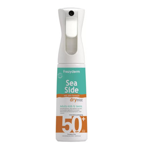 Spray cu protectie solara Sea Side cu SPF 50+ Dry Mist, 300ml, Frezyderm