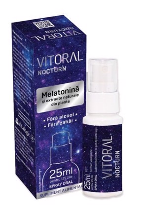Spray Vitoral Melatonina x 25 ml (Vitalogic)