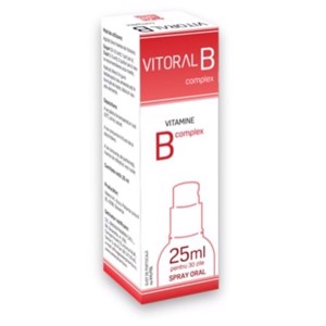 Spray Vitoral Vitamina B complex x 25ml (Vitalogic)
