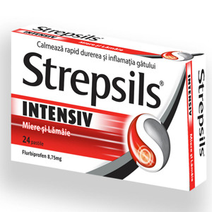 Strepsils intensiv miere si lamaie x 24-Reckit