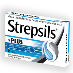 Strepsils Plus x 24-Reckit