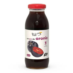 Suc de aronia fara zahar Bun de Tot, 300 ml, Dacia Plant