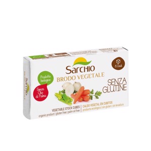 Supa de legume ECO cuburi 60g (Sarchio)