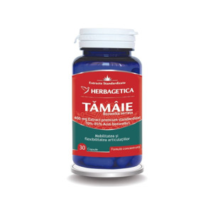 Tamaie Boswellia, 30 capsule, Herbagetica