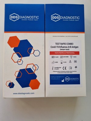 Test Combo Covid-19/Gripa x 2buc (DDS Diagnostic)