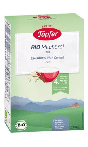 Topfer Cereale Orez cu Lapte 200g