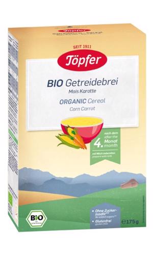 Topfer Cereale Porumb+Morcov 4 luni 175g