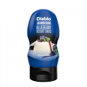 Topping de afine, fara adaos de zahar 290 ml, Diablo