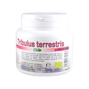 Tribulus terrestris pulbere eco 200g