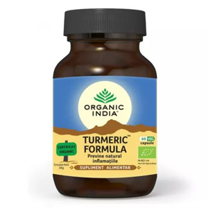 Turmeric Bio Formula, 60 capsule vegetale, Organic India 