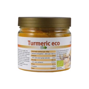 Turmeric pudra eco 130g (Deco)