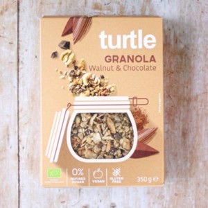 Turtle Power granola eco cu nuci si seminte 350g