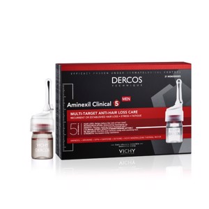 Vichy Dercos Aminexil Clinical 5 Barbati Tratament impotriva caderii parului 21x 6ml