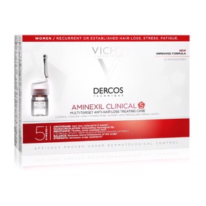 Vichy Dercos Aminexil Clinical 5 Femei Tratament impotriva caderii parului 21x 6ml