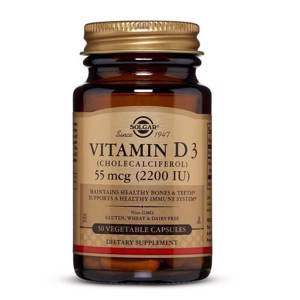 Vitamin D3 2200 UI, 50 capsule, Solgar