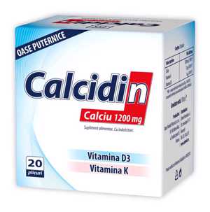 Zdrovit Calcidin/D3/Vit.k plc.x 20