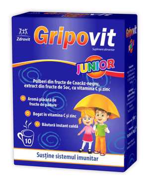 Zdrovit Gripovit Junior plc. x 10