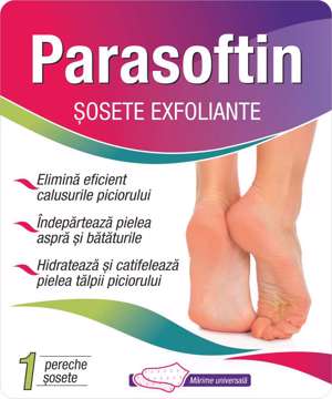 Zdrovit Parasoftin Sosete Exfoliante-Marime Universala