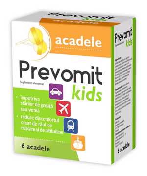 Zdrovit Prevomit kids x 6 acadele