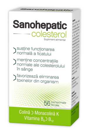 Zdrovit Sanohepatic Colesterol cpr.film x 56